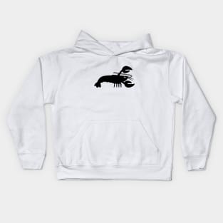 Angry Animals - Lobster Kids Hoodie